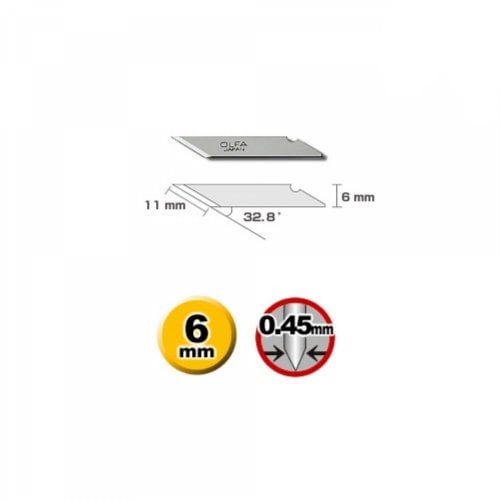 OLFA Art Knives Replacement Blades - 25pk
