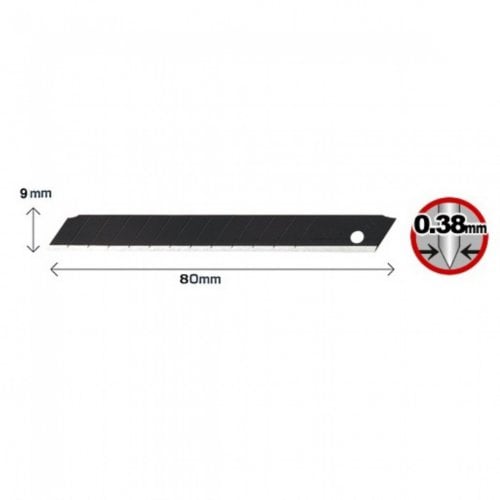 OLFA Carbon Steel Replacement Blades - 50pk