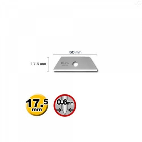 OLFA Rounded Tip Safety Blades - 10pk