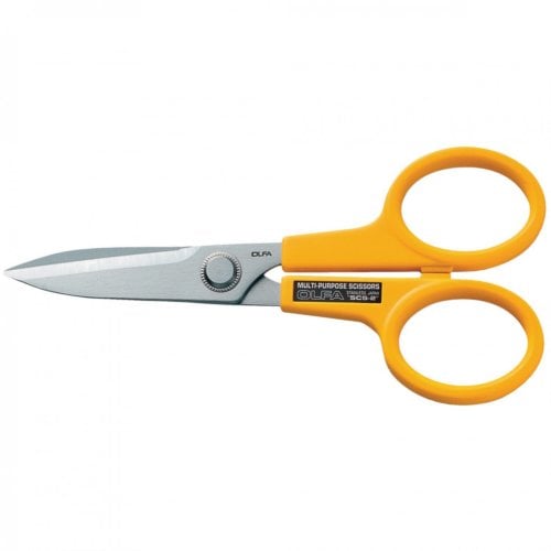 OLFA SCS-2 7" Stainless Steel Serrated Edge Scissors