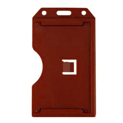 Open Face 2-Sided Vertical Rigid Card Holders - 50pk