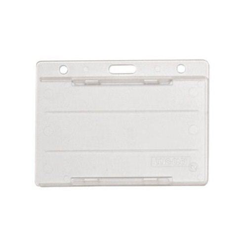 Open Face Horizontal Rigid Badge Holders - 50pk