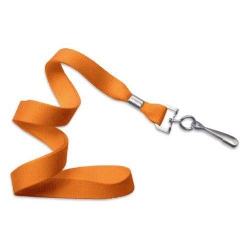 Orange Microweave Lanyard with NPS Swivel Hook  - 100pk