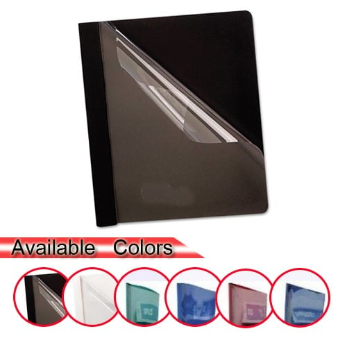 Oxford 1/2" Clear Front Report Cover - 25pk