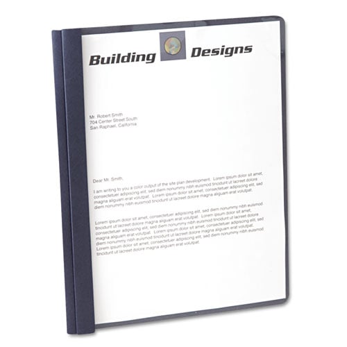 Oxford 1/2" Clear Front Standard Report Cover - 25pk