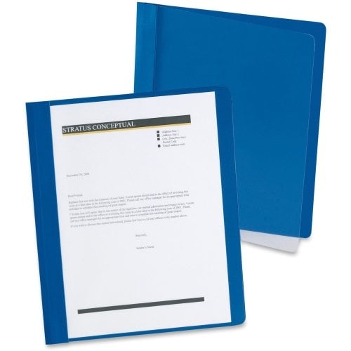 Oxford 1/2" Extra-Wide Clear Front Report Cover