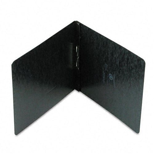 Oxford 2" Black 11"x8.5" Pressboard Top Hinge Report Cover