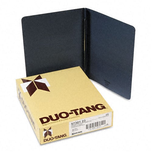 Oxford 2" Dark Blue Two-Hole Prong Report Covers (5 Boxes, 25/Box) - 5730123