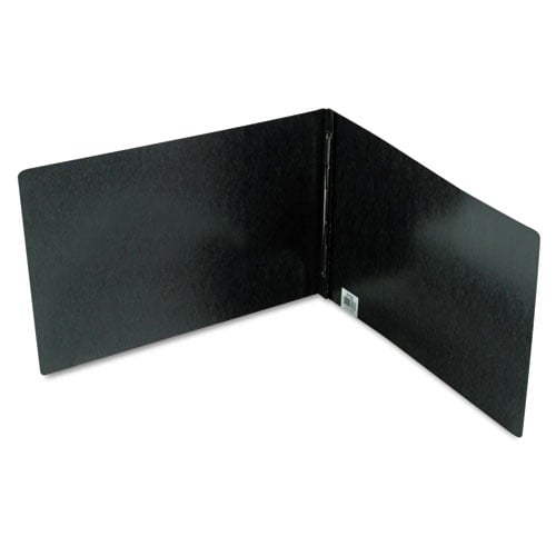 Oxford 3" Black 11"x17" Pressboard Side Hinge Report Cover