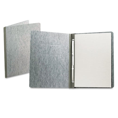 Oxford 3" Gray 11"x8.5" PressGuard Side Hinge Report Cover