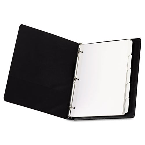 Oxford 5-tab White Custom Label Tab Dividers - 5pk