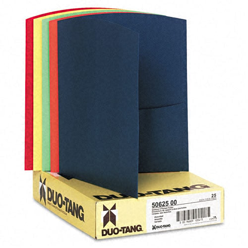 Oxford Assorted Contour Two-Pocket Folders - 25pk