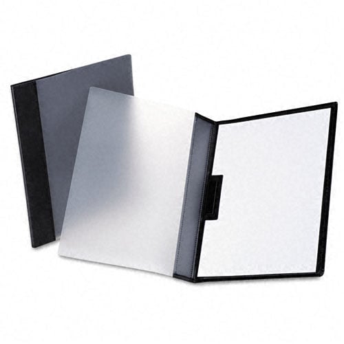 Oxford Black Executive Ready-Clip Clear Front Report Cover