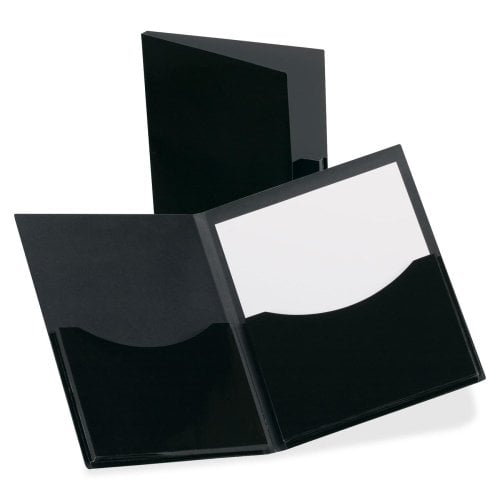 Oxford Laminated DoubleStuff Twin-Pocket Folder