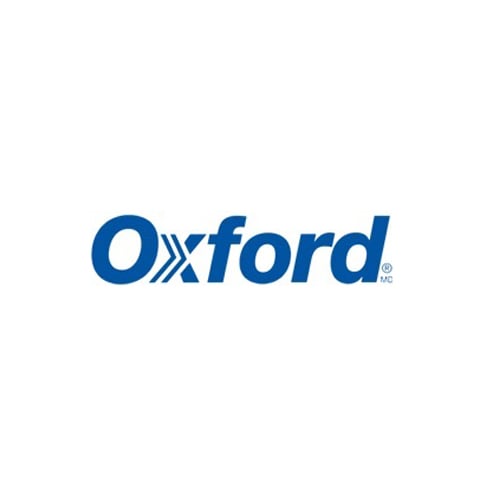 Oxford ShowFolio Crimson Laminated Letter-Size Two-Pocket Folders - 25pk