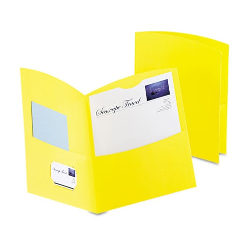 Oxford Contour Two-Pocket Folders - 25pk