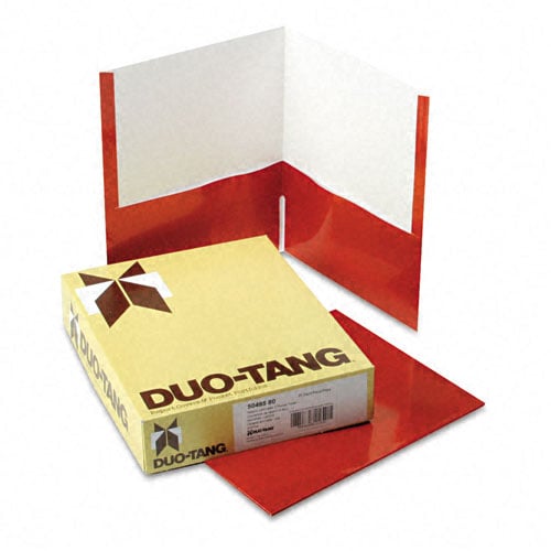 Oxford Copper Metallic Two-Pocket Folders - 25pk