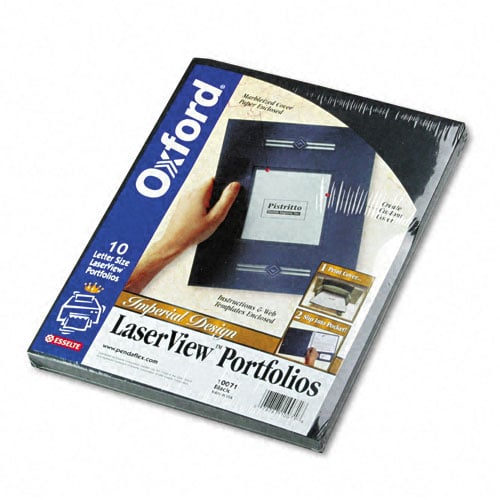 Oxford Imperial Laserview Business Portfolio 10pk