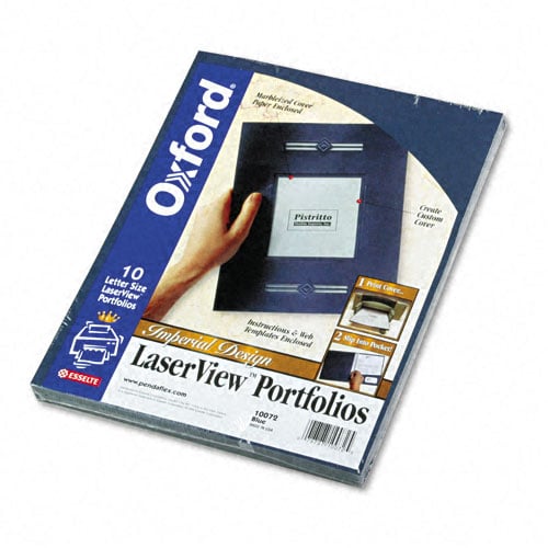 Oxford Imperial Laserview Business Portfolio 10pk