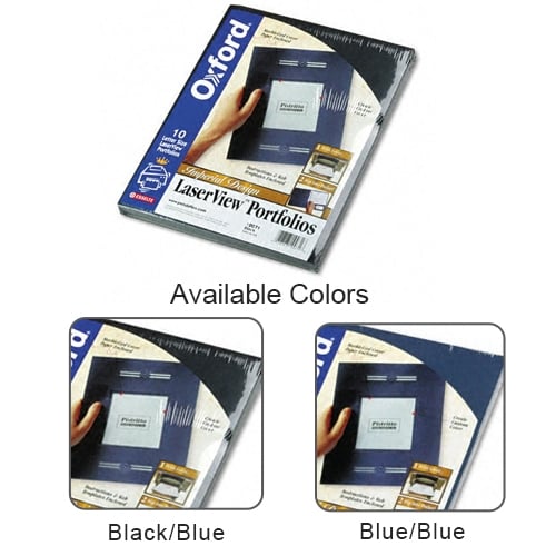 Oxford Imperial Laserview Business Portfolio 10pk