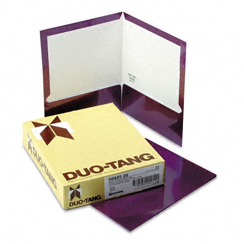 Oxford Metallic Two-Pocket Folders - 25pk