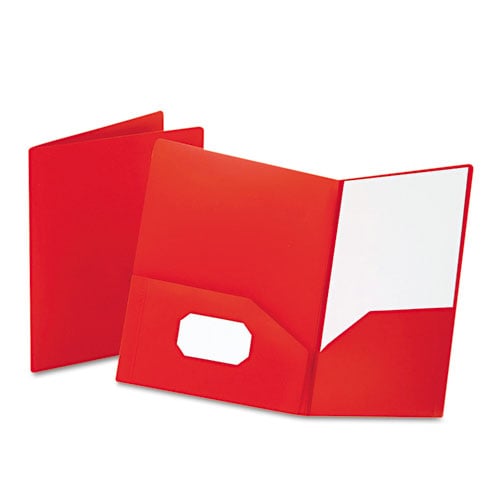 Oxford Poly Twin-Pocket Portfolio