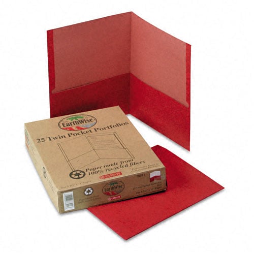 Oxford Recycled Twin-Pocket Portfolio - 25pk