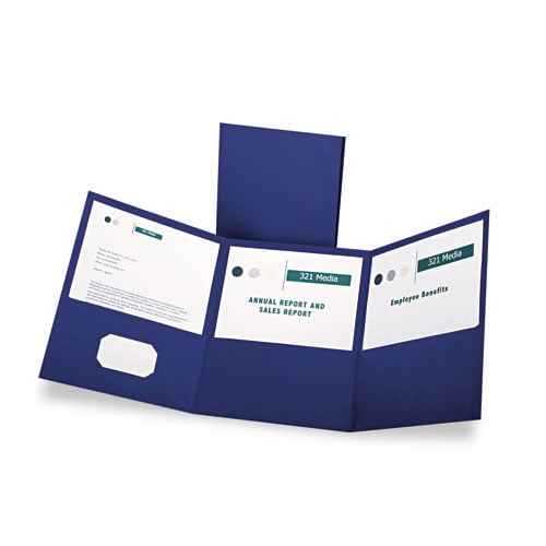 Oxford Tri-Fold Pocket Folder - 20pk