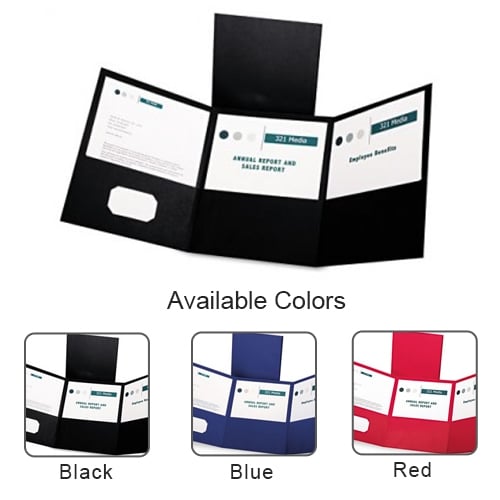 Oxford Tri-Fold Pocket Folder - 20pk