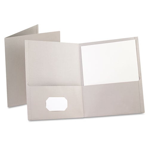 Oxford Textured Paper Letter Size Twin-Pocket Folders - 25pk