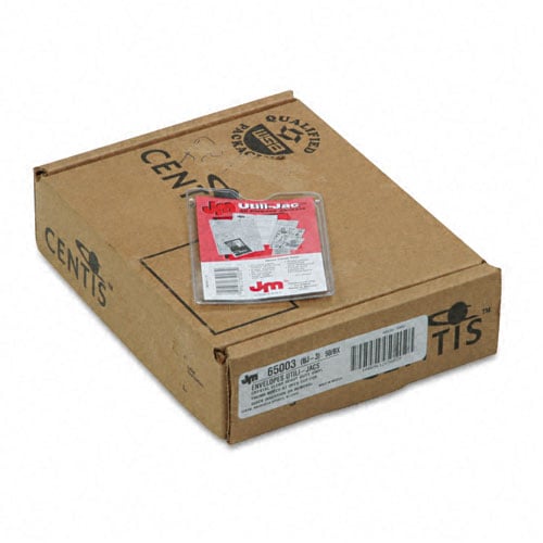 Oxford Utill-Jacs Heavy Duty 2-1/4 x 3-1/2 Clear Envelopes
