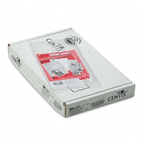 Oxford Utill-Jacs Heavy Duty 4 x 9 Clear Envelopes - 50pk