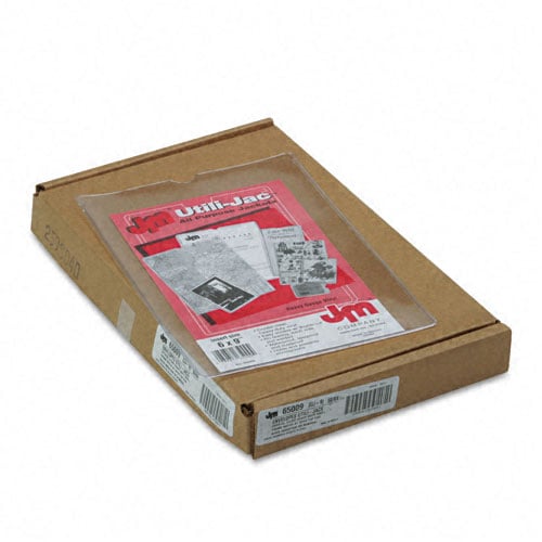 Oxford Utill-Jacs Heavy Duty 6 x 9 Clear Envelopes - 50pk