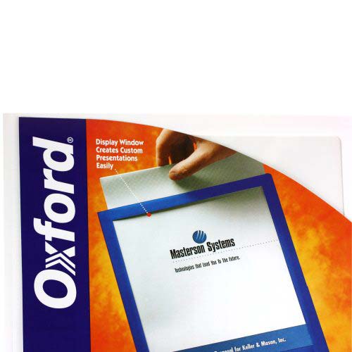Oxford White ViewFolio Poly Portfolios