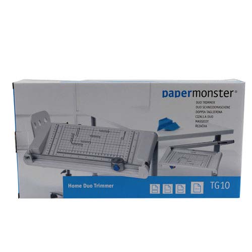 Papermonster 12.6" Home Duo Trimmer and Guillotine - TG10