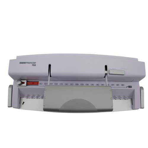Papermonster 9/32" Personal Plastic Comb Binding Machine - PB8