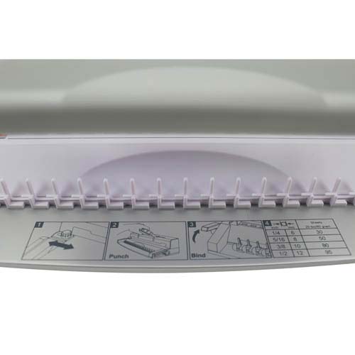 Papermonster 9/32" Personal Plastic Comb Binding Machine - PB8