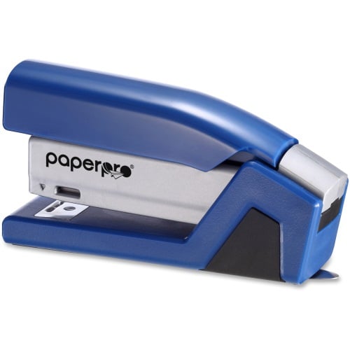 PaperPro inJOY Blue One-Finger 20-Sheet Compact Stapler - 1512