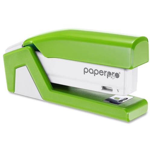 PaperPro inJOY Green One-Finger 20-Sheet Compact Stapler - 1513