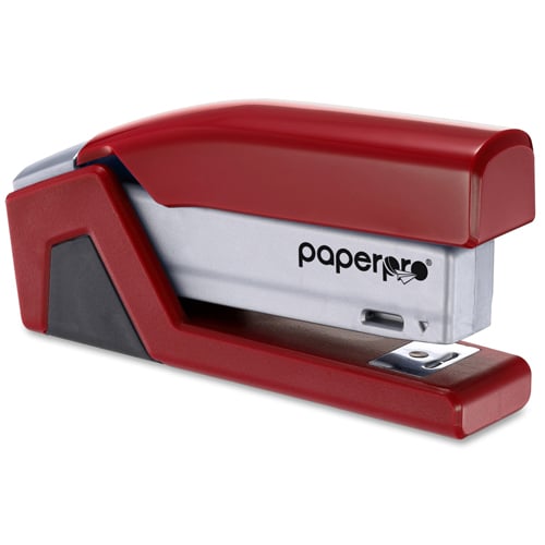 PaperPro inJOY Red One-Finger 20-Sheet Compact Stapler - 1511