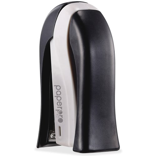 PaperPro inSHAPE Black 15-Sheet Stand-Up Compact Stapler - 1455