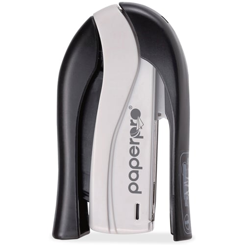 PaperPro inSHAPE Black 15-Sheet Stand-Up Compact Stapler - 1455