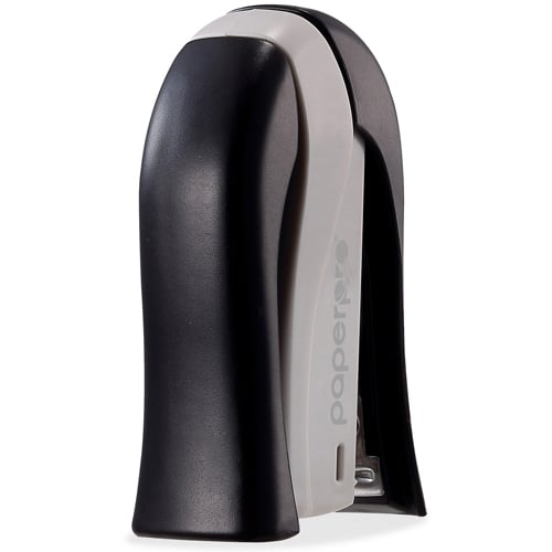 PaperPro inSHAPE Black 15-Sheet Stand-Up Compact Stapler - 1455