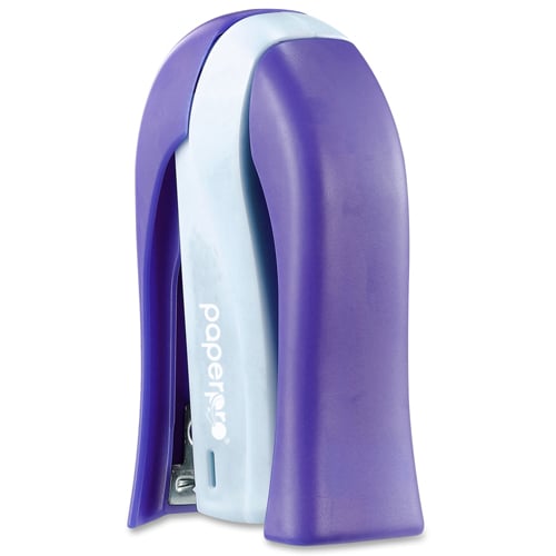 PaperPro inSHAPE Blue 15-Sheet Stand-Up Compact Stapler - 1451
