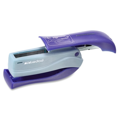 PaperPro inSHAPE Blue 15-Sheet Stand-Up Compact Stapler - 1451
