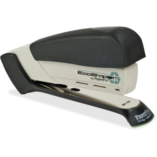 PaperPro Sand/Tan One-Finger 20-Sheet Desktop EcoStapler - 1723