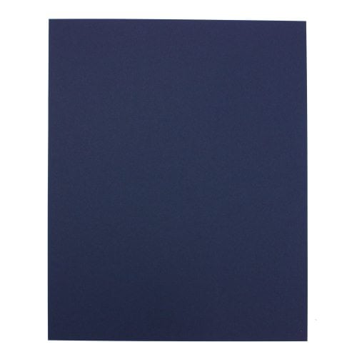 Patriot Blue 100lb 8.75" x 11.25" Classic Linen Cover - 25pk