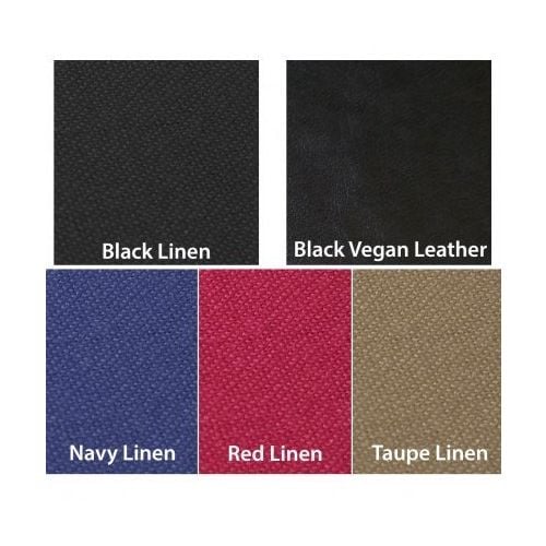 8.5" x 11.75" Portrait Black Cloth Pinchbook Hard Cover Photo Books with Window (5 Pack) Item#85851175BLKCLP - Clearance Sale