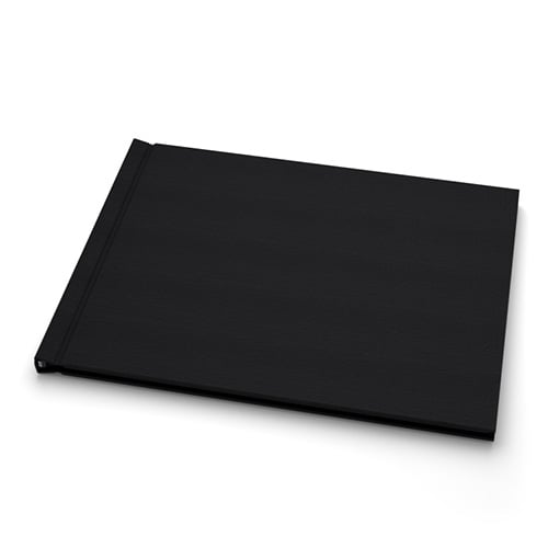 Pinchbook 8.5" x 11" Landscape Black Cloth Photobook Hardcovers - 5pk