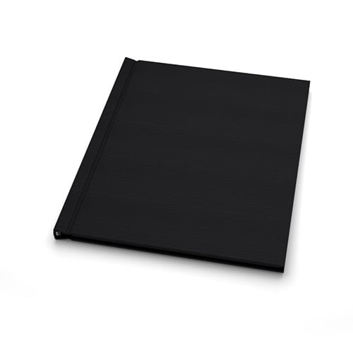 Pinchbook 8.5" x 11" Portrait Black Cloth Photobook Hardcovers - 5pk